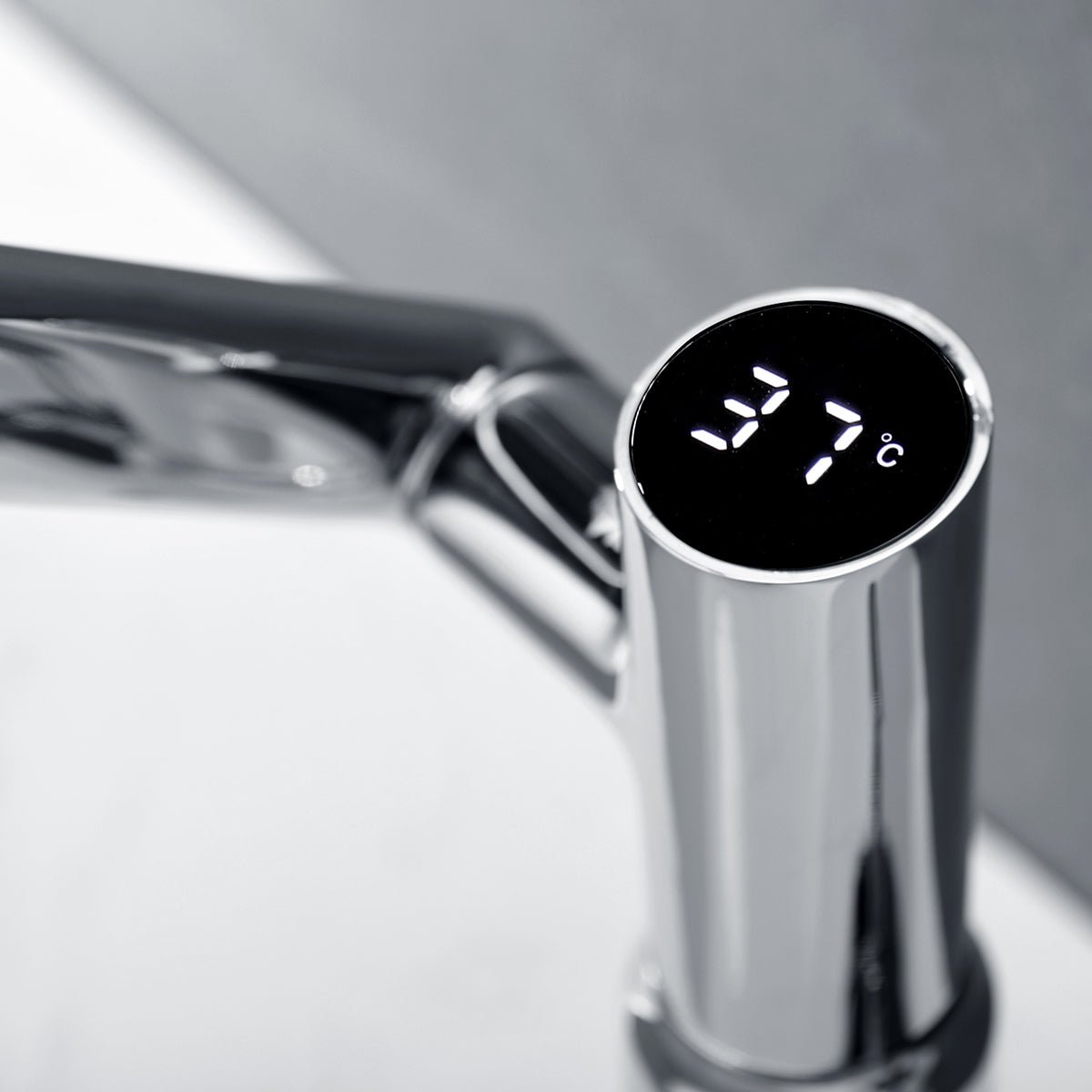 AquaSense | Smart Rotatable Bathroom Faucet with LED Temperature Display