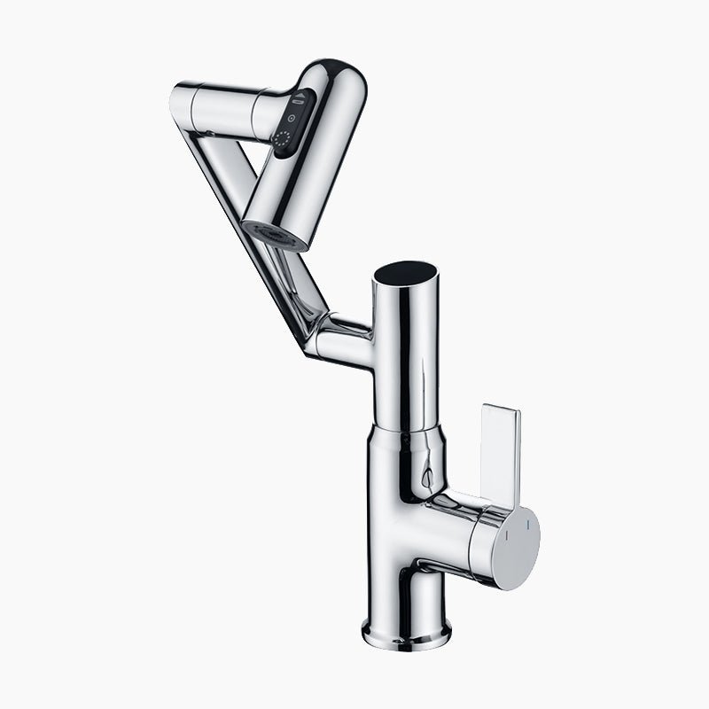 AquaSense | Smart Rotatable Bathroom Faucet with LED Temperature Display
