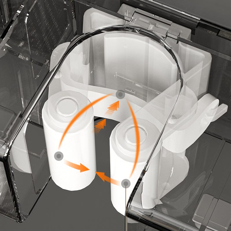 NeatGrip | Wall-Mounted Mop & Broom Holder with Hooks