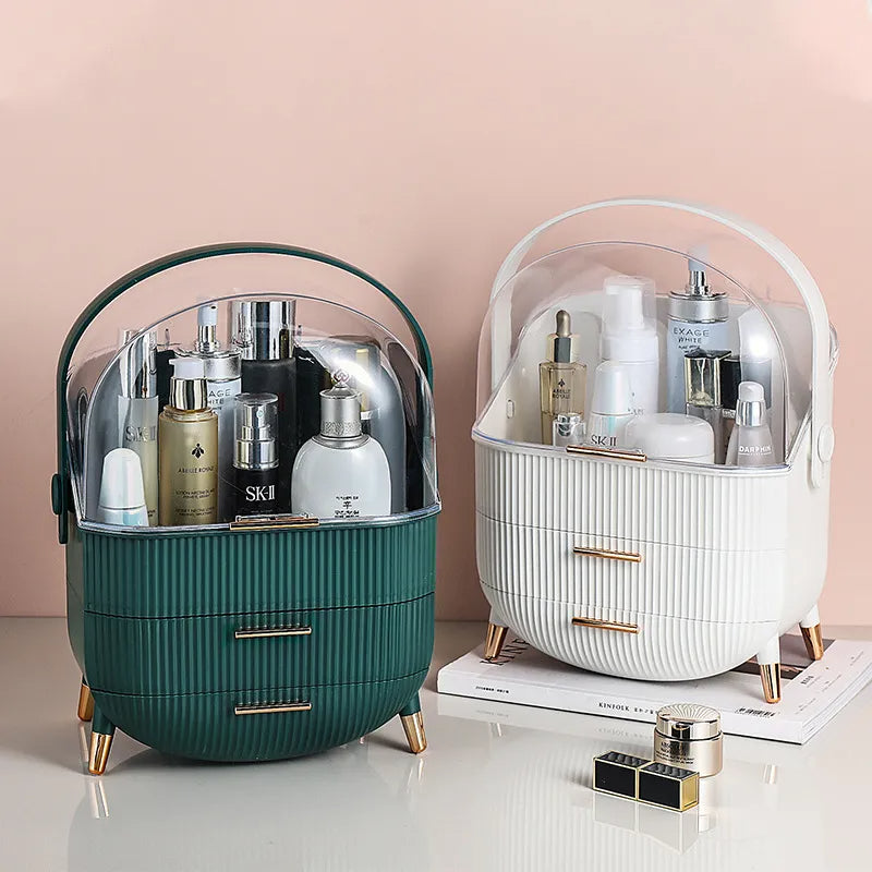 GlamorBox | Large Capacity Makeup & Jewelry Organizer