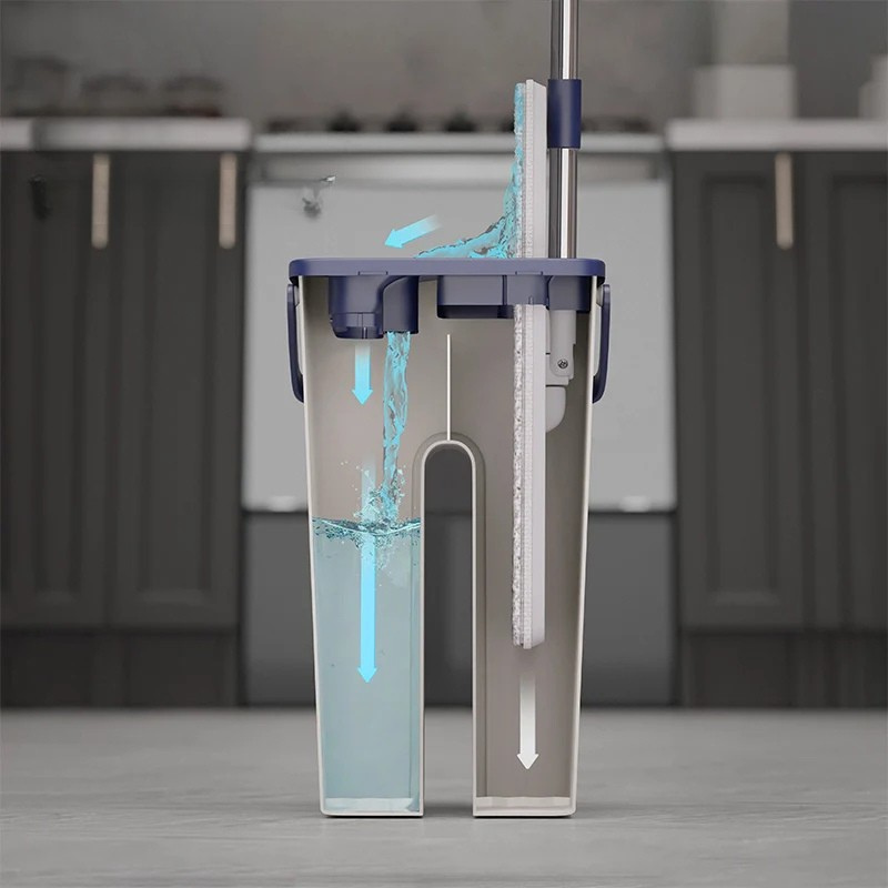 SwiftClean | Multi-Functional Wash & Dry Mop & Bucket Set