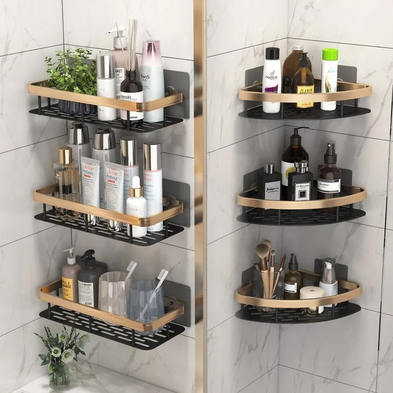 Aurora | No-Drill Aluminum Bathroom Shelf