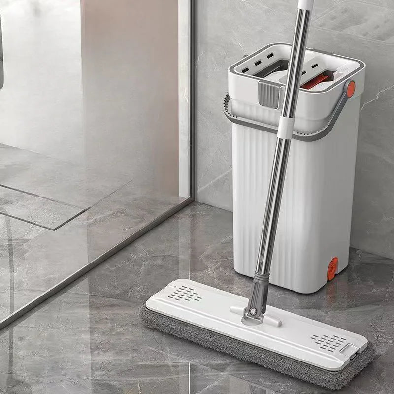 PureMop | Hands-Free Flat Mop & Dual-Bucket Cleaning System