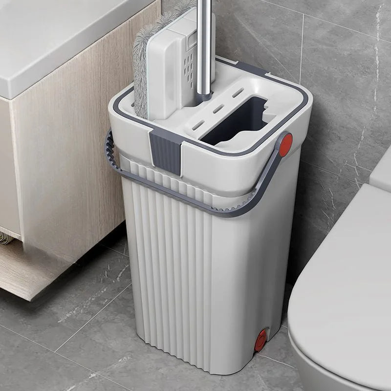 PureMop | Hands-Free Flat Mop & Dual-Bucket Cleaning System