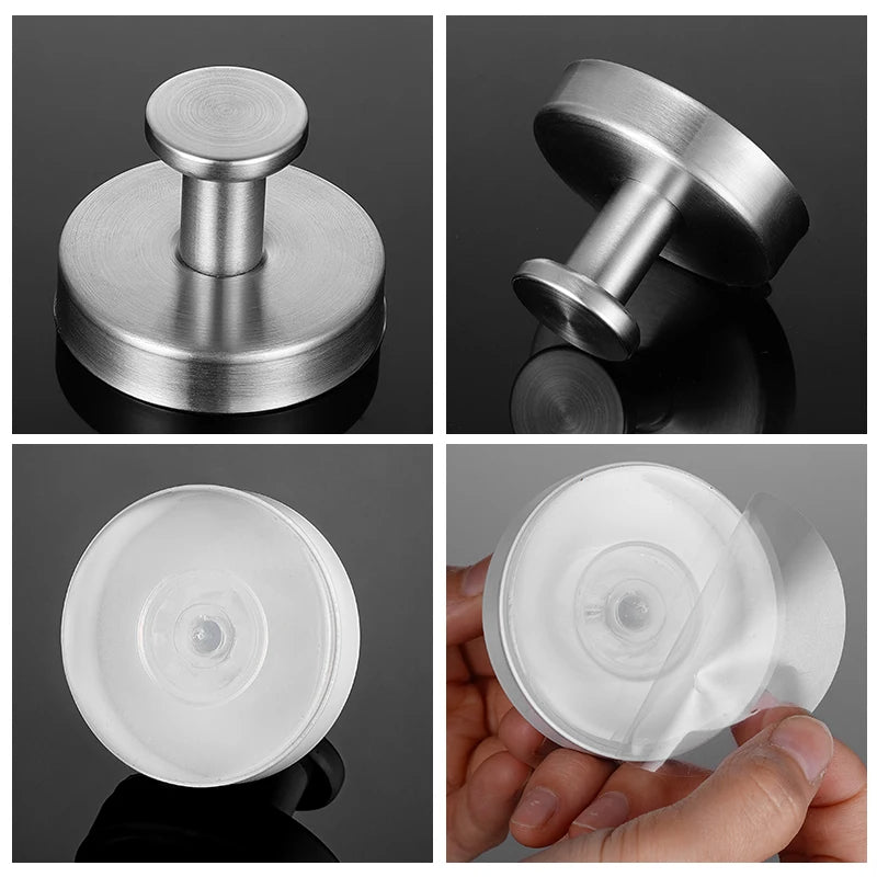 GripLock | Stainless Steel Suction Cup Wall Hook