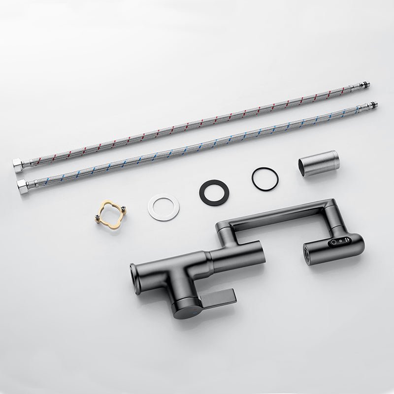 AquaSense | Smart Rotatable Bathroom Faucet with LED Temperature Display