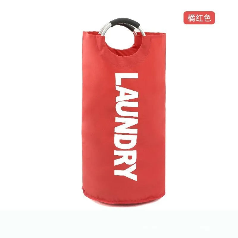 LoadMax | 90L Collapsible Laundry Basket with Handles & Waterproof Lining