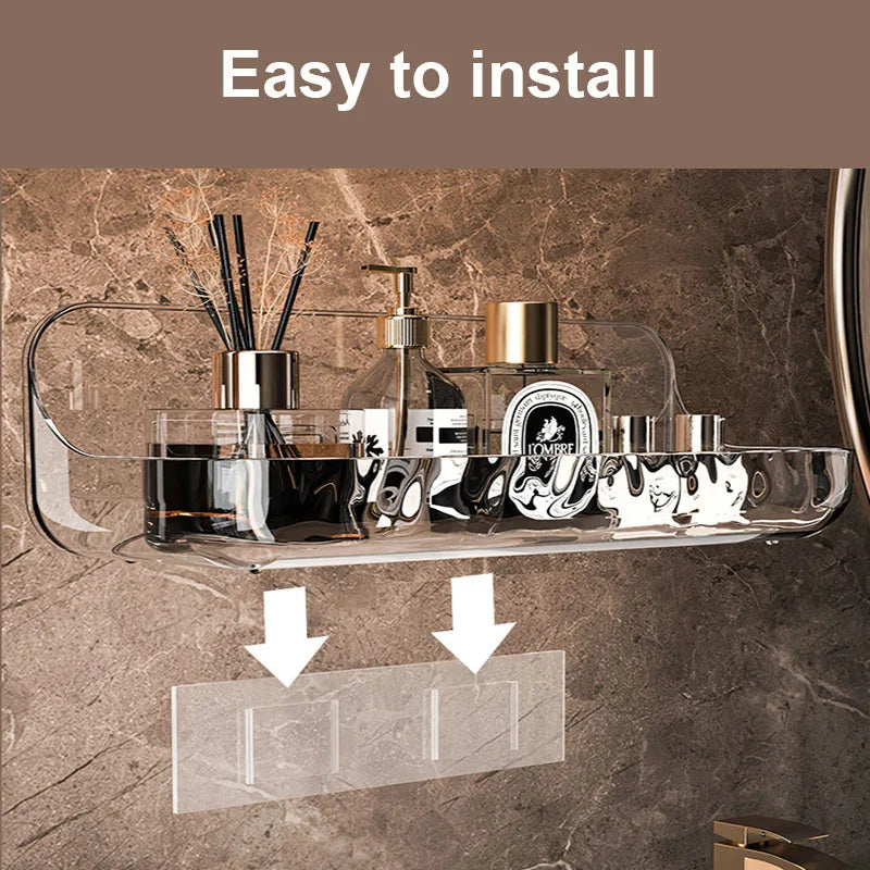 ClearSpace | Acrylic Bathroom Shelf