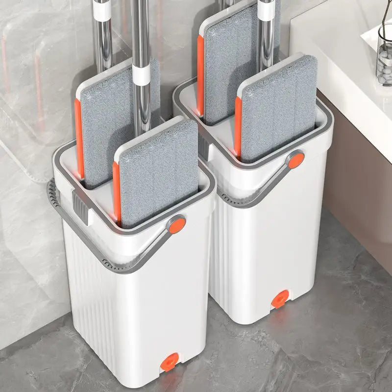 PureMop | Hands-Free Flat Mop & Dual-Bucket Cleaning System
