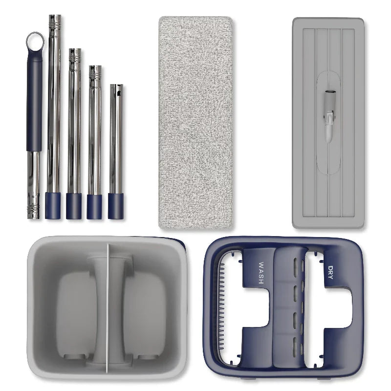 SwiftClean | Multi-Functional Wash & Dry Mop & Bucket Set