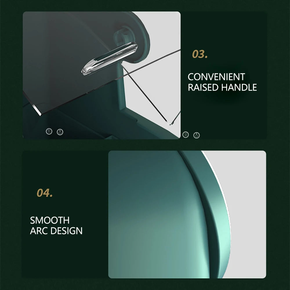 LumiGlow | Makeup Organizer with LED Mirror & Cooling Fan