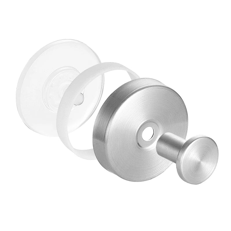 GripLock | Stainless Steel Suction Cup Wall Hook