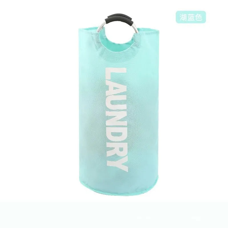 LoadMax | 90L Collapsible Laundry Basket with Handles & Waterproof Lining