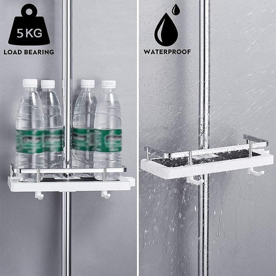 Elevare | No-Drill Adjustable Shower Caddy with Anti-Rust Design