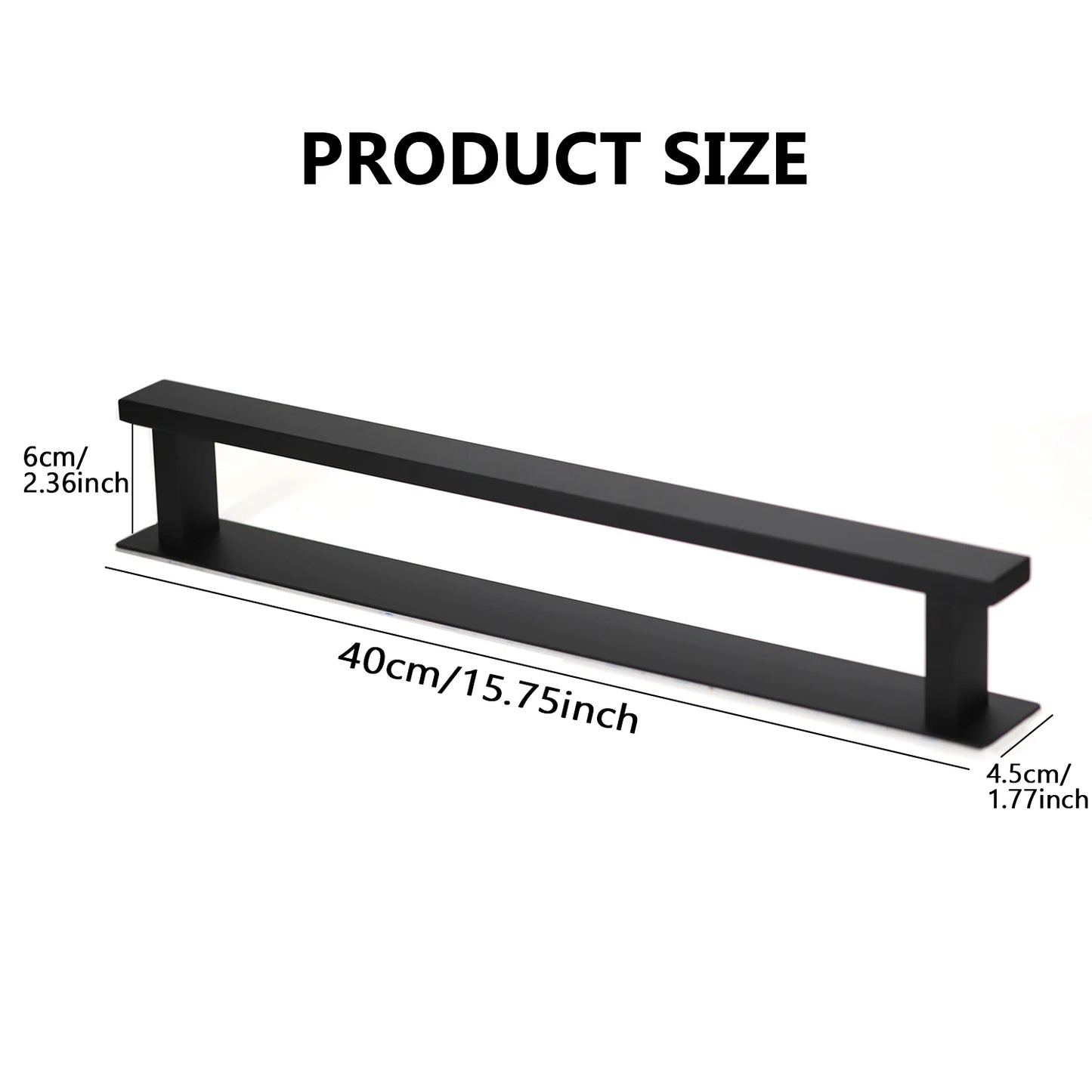 LuxeRack | Sleek Wall-Mounted Towel Holder