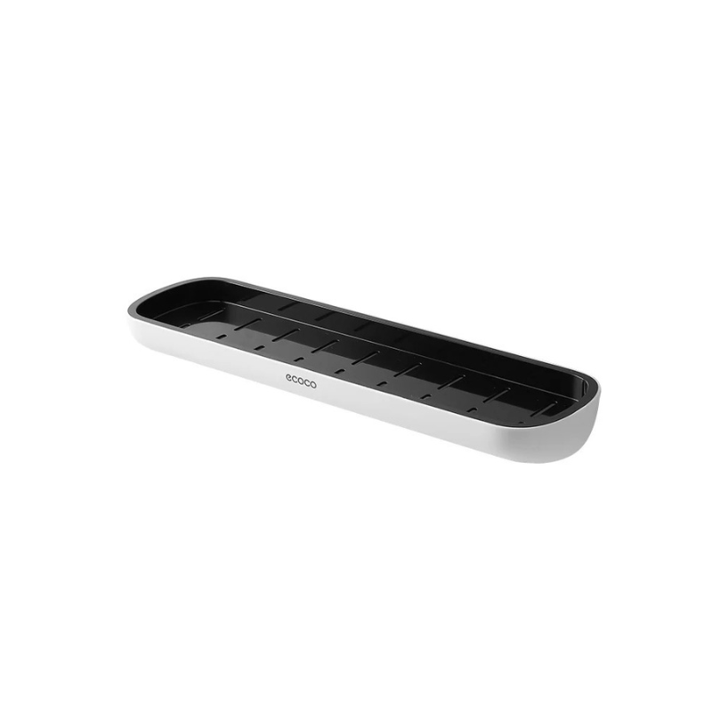 Organiq | No-Drill Bathroom Shelf with Built-In Drainage