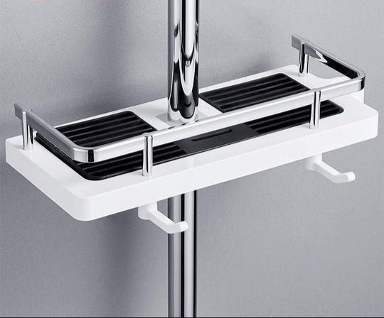 Elevare | No-Drill Adjustable Shower Caddy with Anti-Rust Design