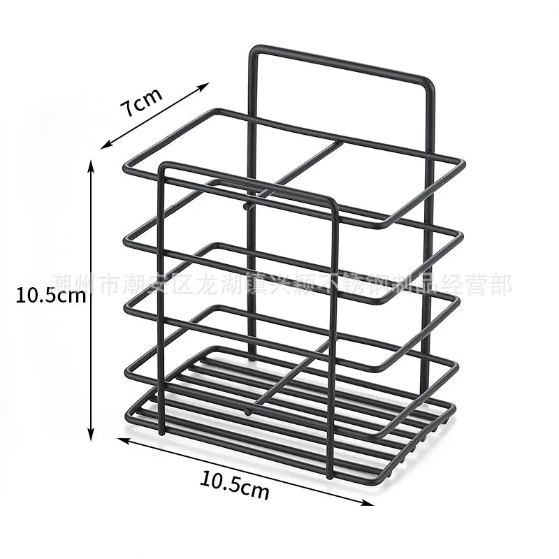 AquaDry | Draining Sink Caddy & Sponge Holder with Suction Cups