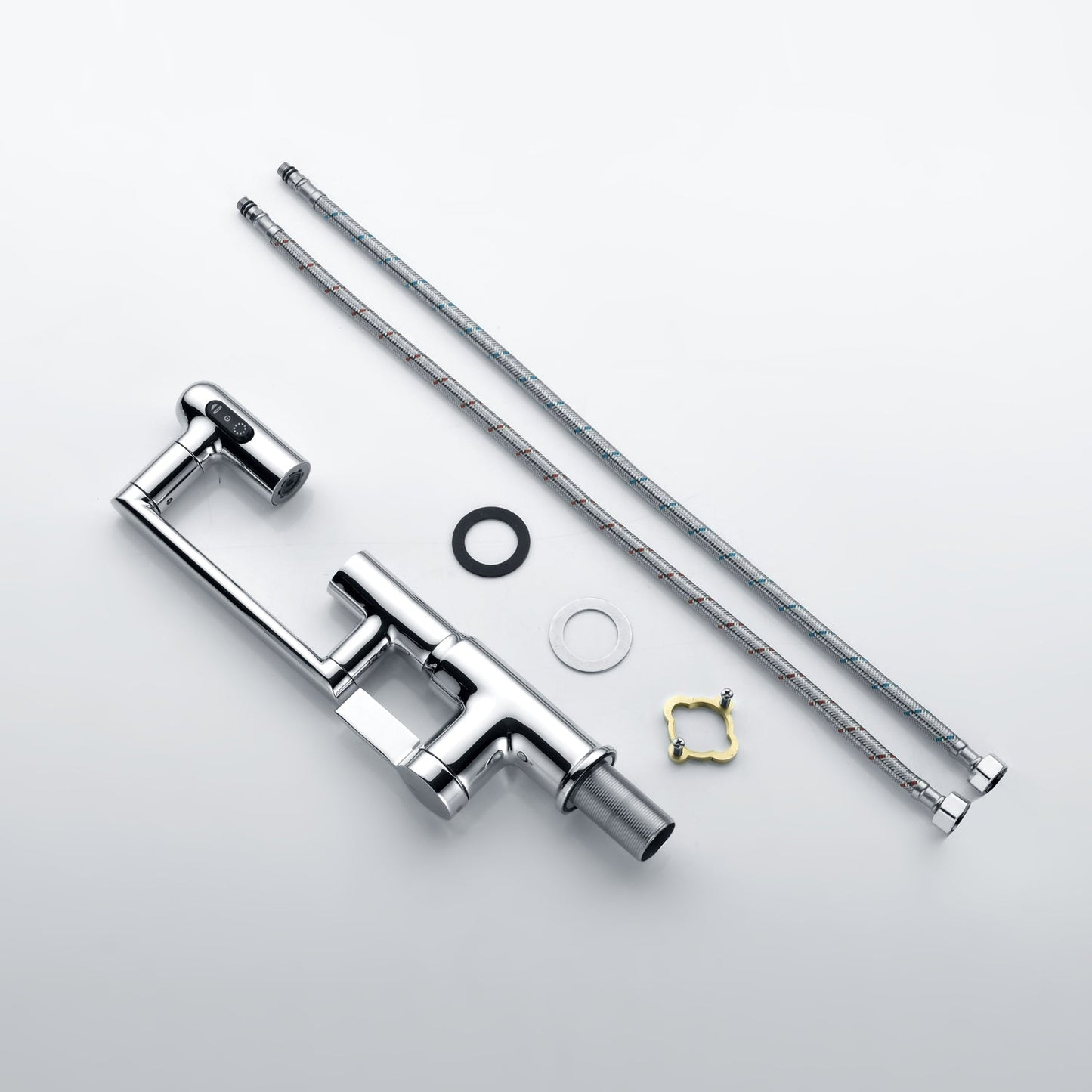 AquaSense | Smart Rotatable Bathroom Faucet with LED Temperature Display