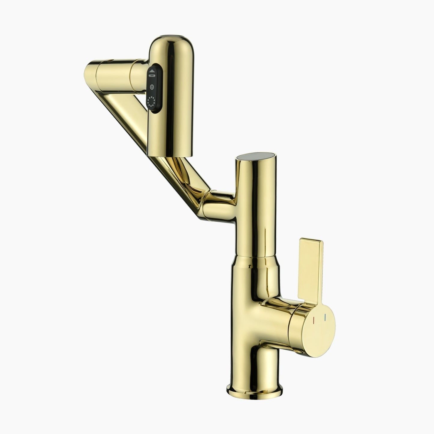 AquaSense | Smart Rotatable Bathroom Faucet with LED Temperature Display