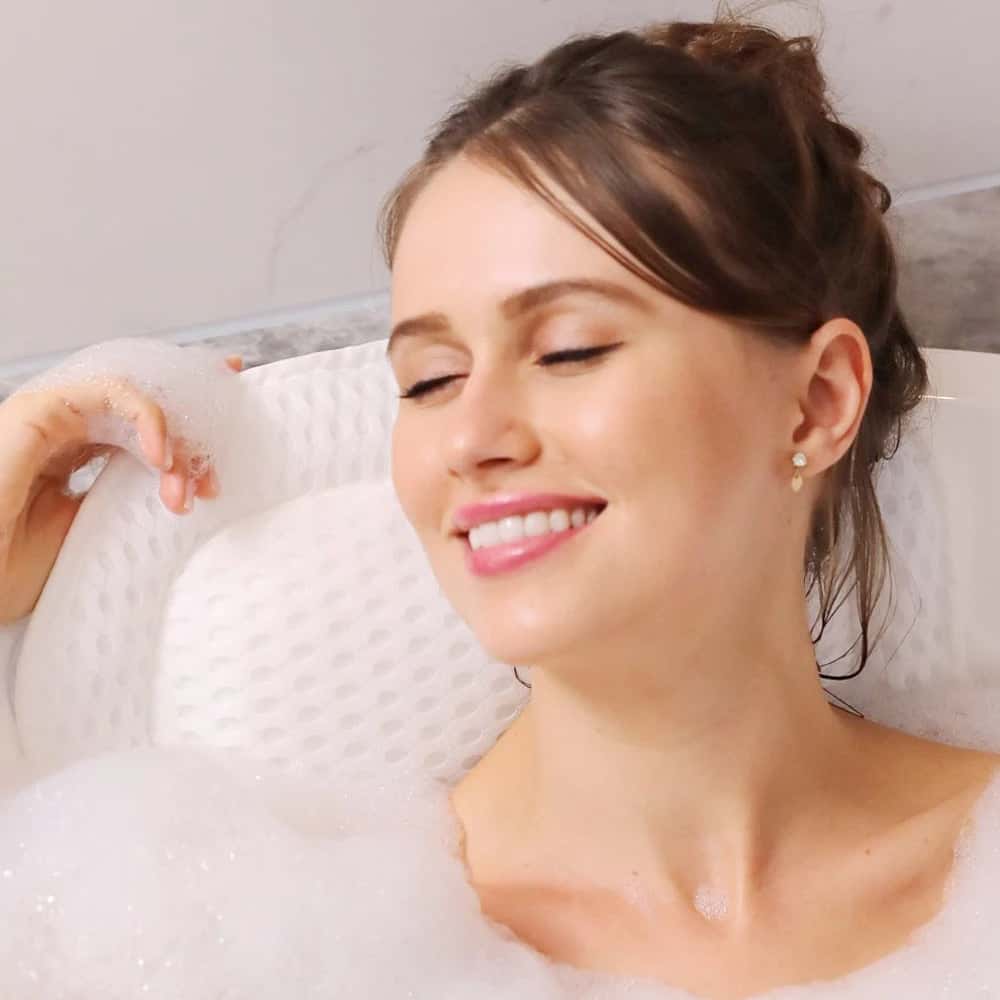 AquaLuxe | 4D Butterfly Bath Pillow with Suction Cups