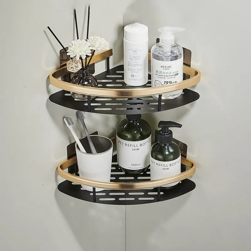 Aurora | No-Drill Aluminum Bathroom Shelf