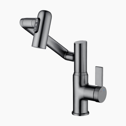 AquaSense | Smart Rotatable Bathroom Faucet with LED Temperature Display