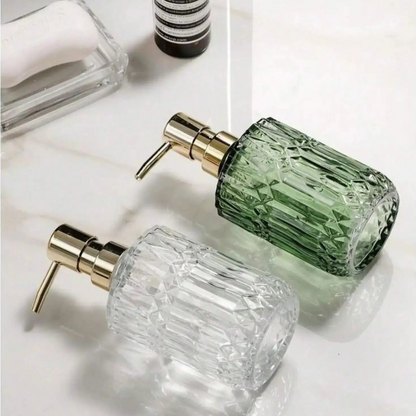 Aurelia | Elegant glass soap dispenser for bathroom