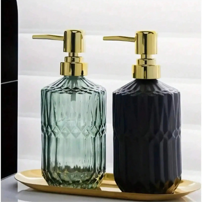 Aurelia | Elegant glass soap dispenser for bathroom