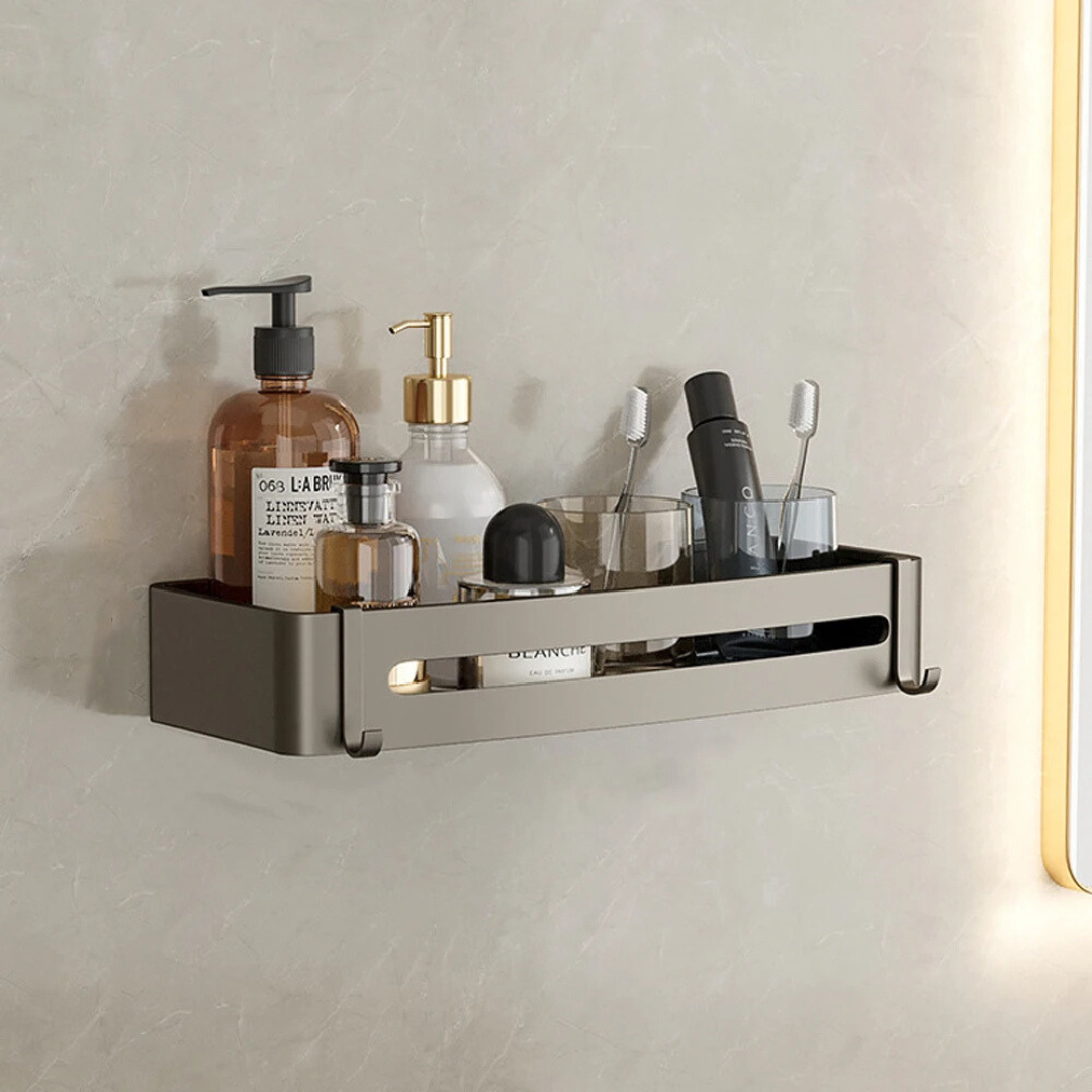 Elevare | Wall-Mounted Aluminium Shower Caddy