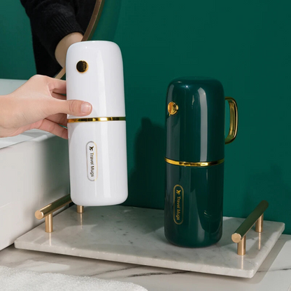 Nomad | Travel Toothbrush & Mouthwash Cup Set
