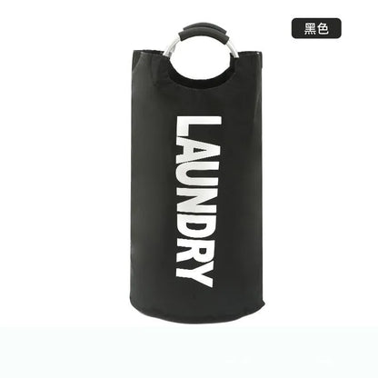 LoadMax | 90L Collapsible Laundry Basket with Handles & Waterproof Lining