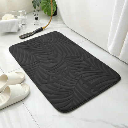 CloudSoft | Super Absorbent Memory Foam Bath Mat | Quick Dry & Non-Slip