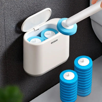 HygieBrush | Disposable Toilet Brush with Wall-Mounted Holder