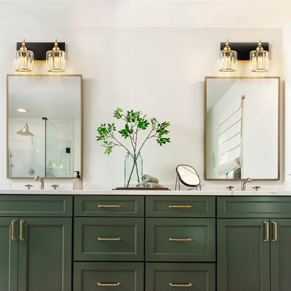 LumiGleam | Modern Crystal Vanity Light for Bathroom