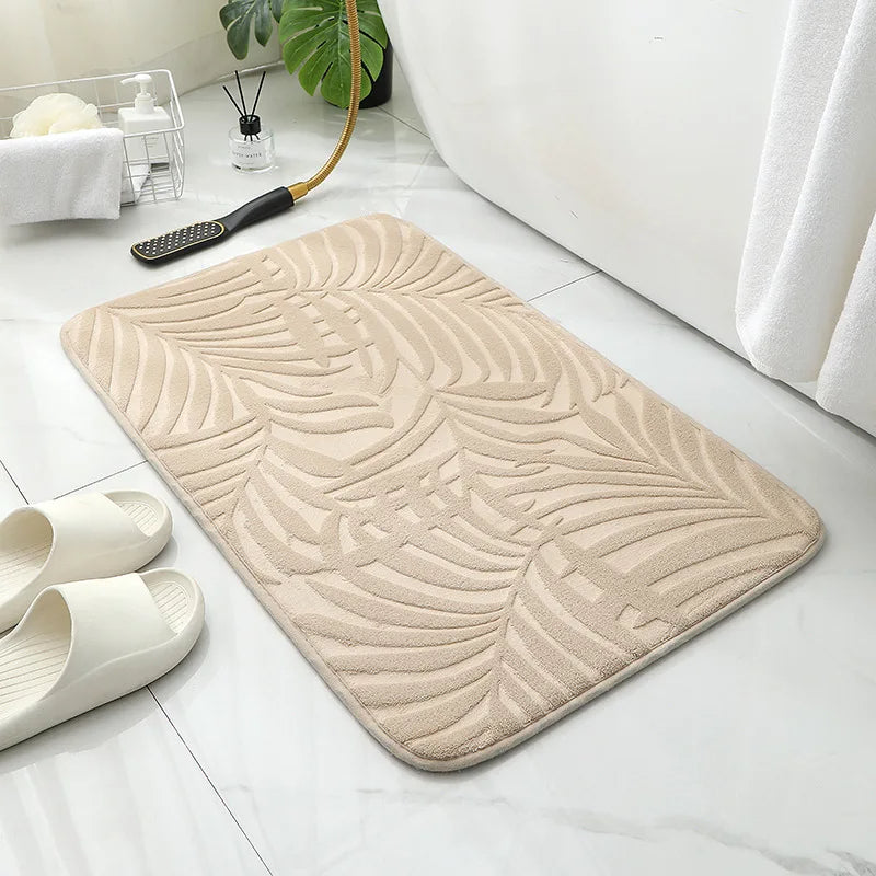 CloudSoft | Super Absorbent Memory Foam Bath Mat | Quick Dry & Non-Slip