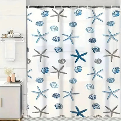 AquaShield | Waterproof PEVA shower curtain with patterns