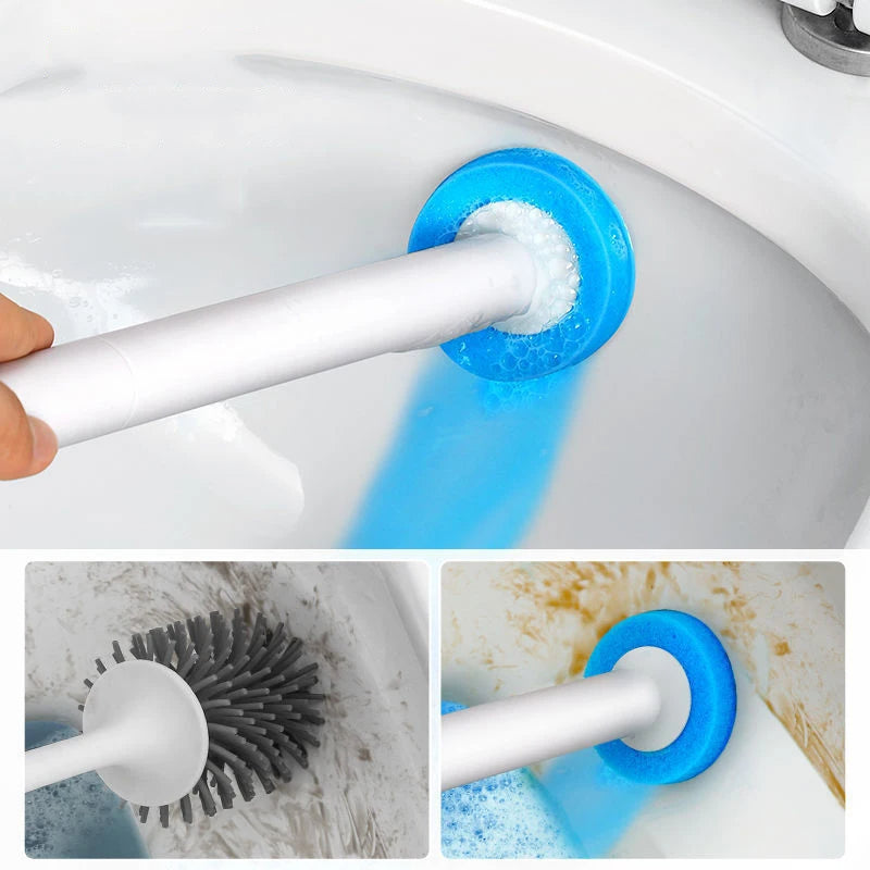 HygieBrush | Disposable Toilet Brush with Wall-Mounted Holder