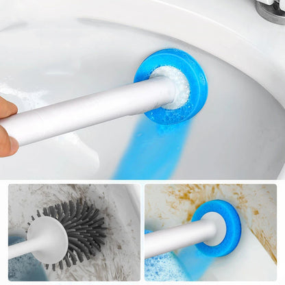 HygieBrush | Disposable Toilet Brush with Wall-Mounted Holder