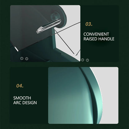 LumiGlow | Makeup Organizer with LED Mirror & Cooling Fan