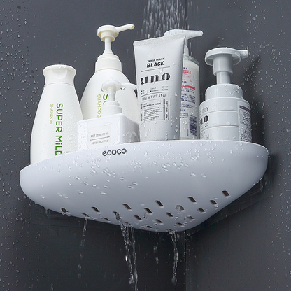 CornerEase | No-Drill Corner Shelf for Bathroom & Kitchen