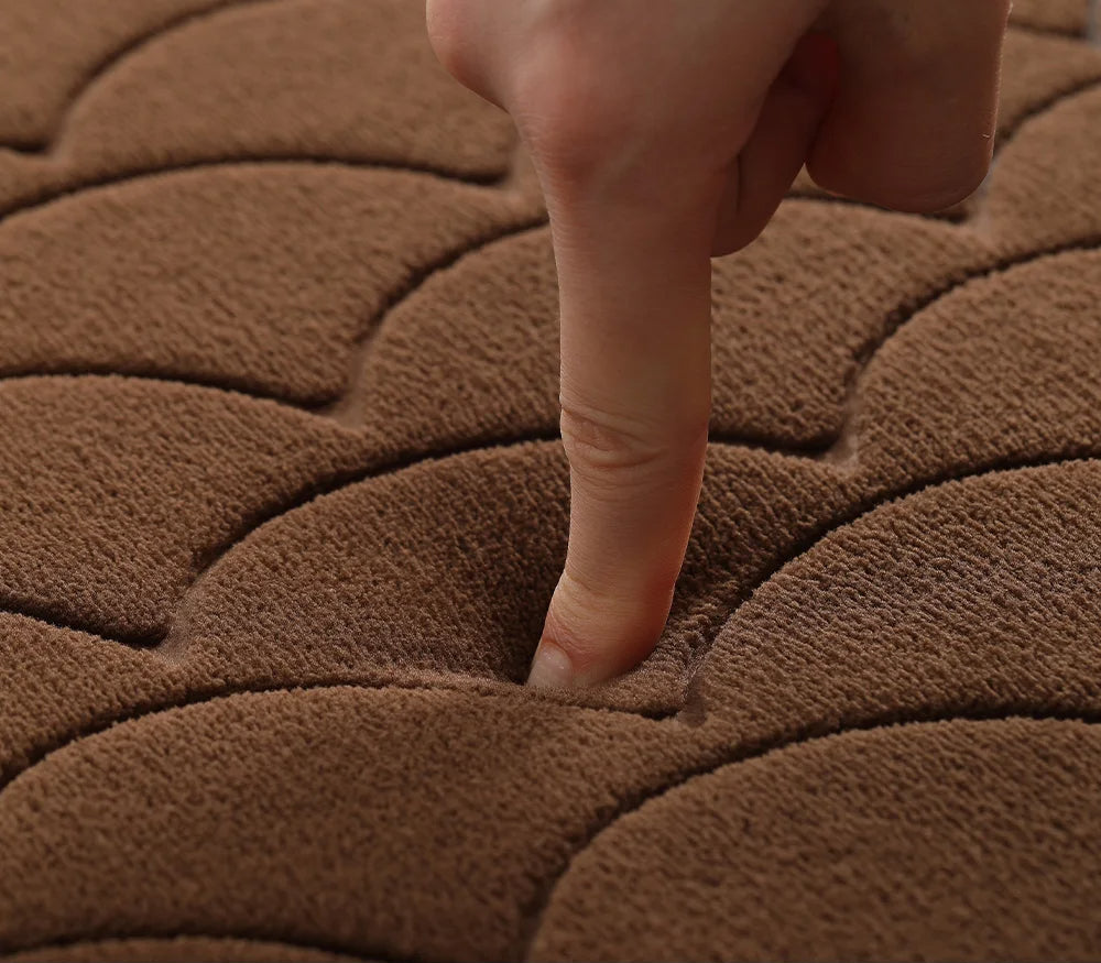 CloudSoft | Super Absorbent Memory Foam Bath Mat | Quick Dry & Non-Slip