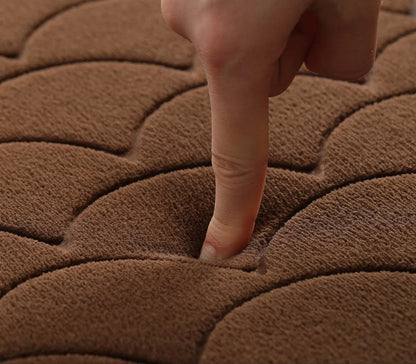 CloudSoft | Super Absorbent Memory Foam Bath Mat | Quick Dry & Non-Slip