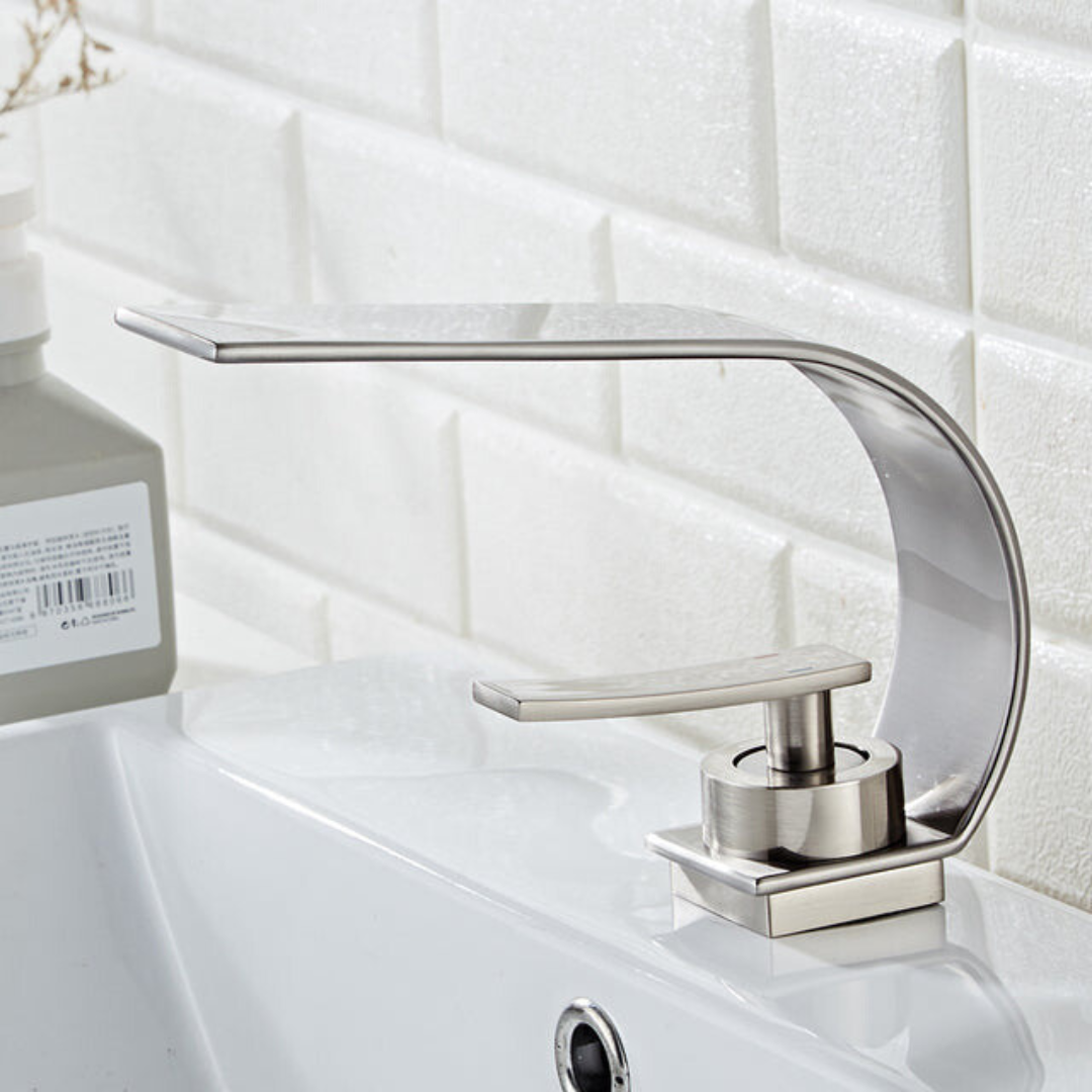 CascadeFlow | Modern Waterfall Basin Mixer Tap