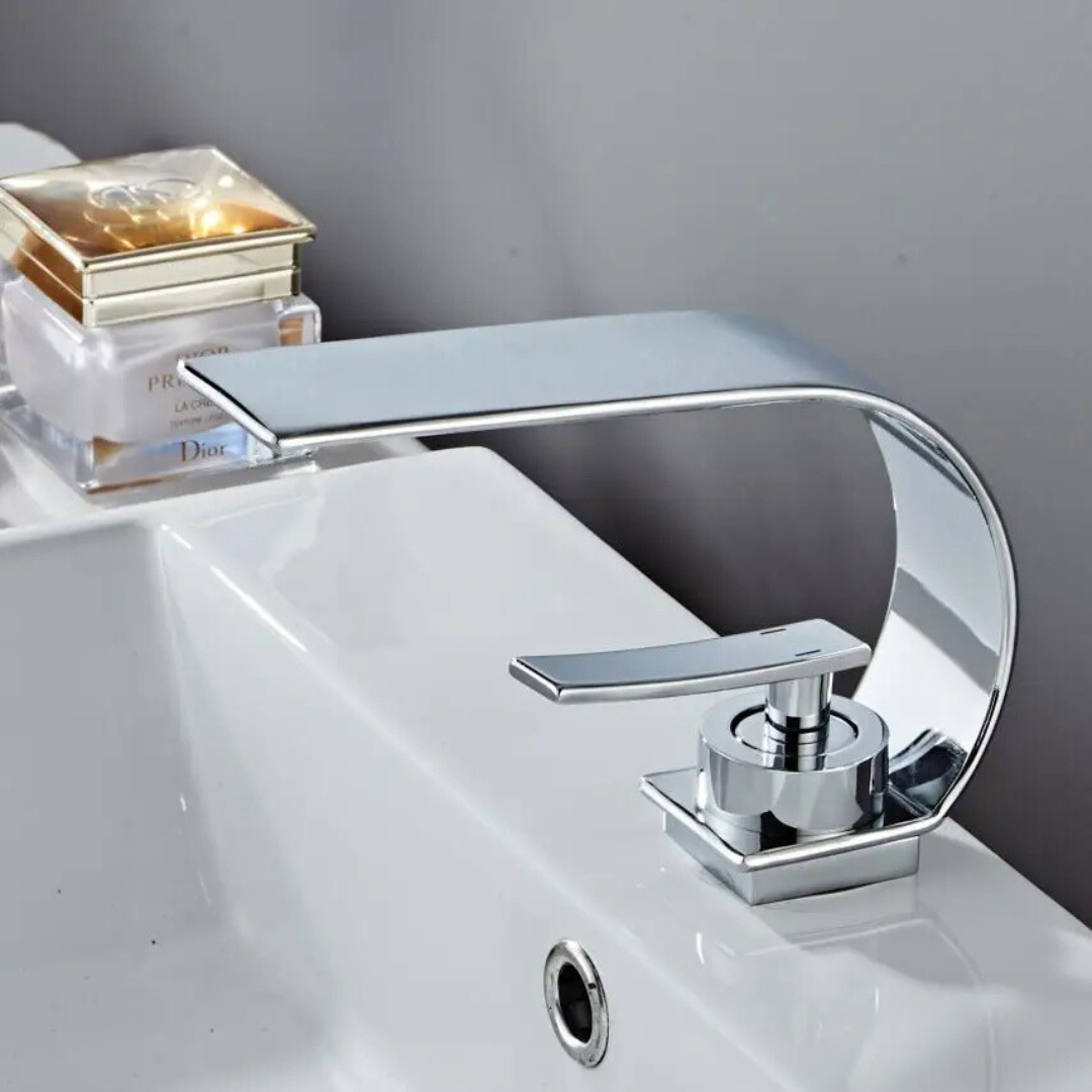 CascadeFlow | Modern Waterfall Basin Mixer Tap