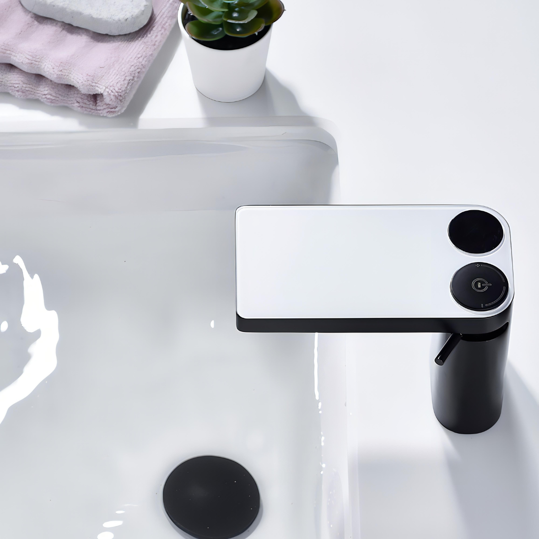 LumiSense – Smart LED Temperature Display Basin Tap