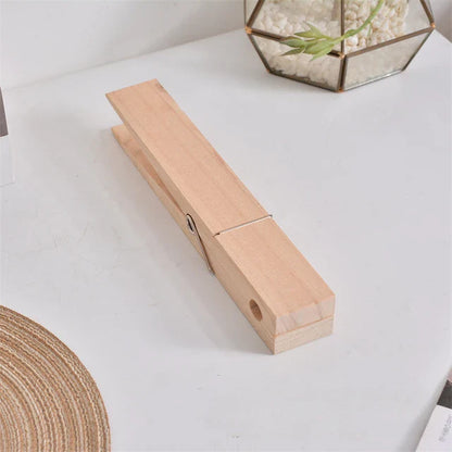 GripPin | Oversized Wooden Clothespin Towel Holder