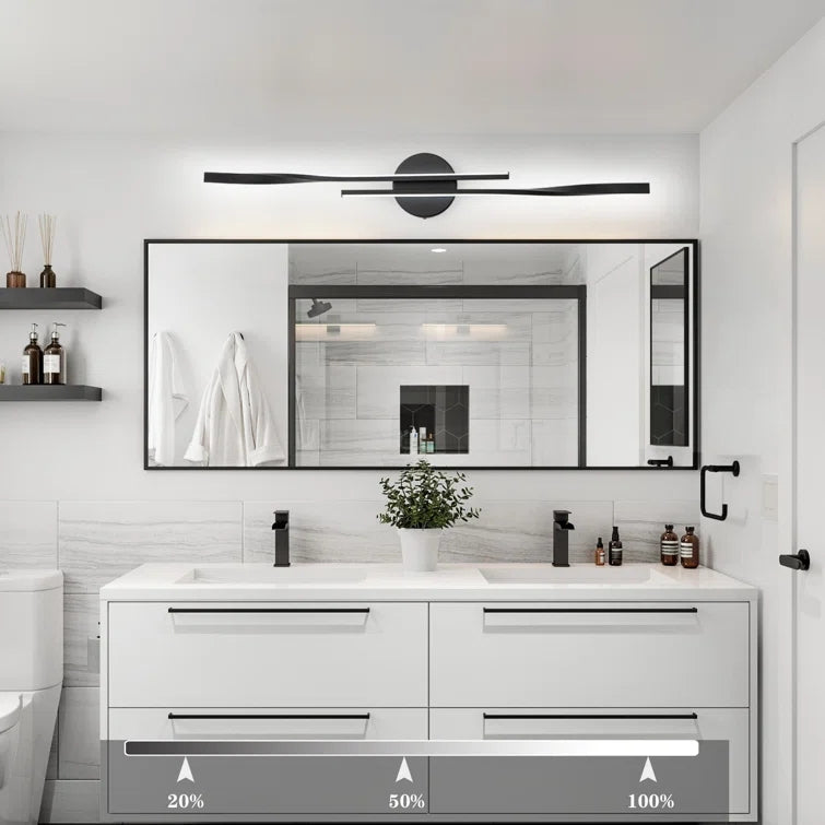LumiTwist | Modern Spiral Dimmable LED Vanity Light