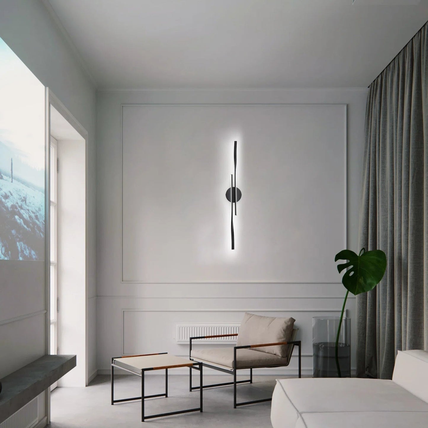 LumiTwist | Modern Spiral Dimmable LED Vanity Light