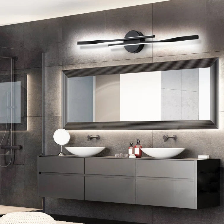 LumiTwist | Modern Spiral Dimmable LED Vanity Light